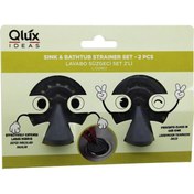 Resim Qlux L-00962 2pcs Lavabo Süzgeç Set 5224 