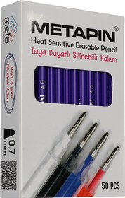 Resim Metapin Isı ile Silinebilen Uçan Refill Kalem İçi Mavi (0.7 mm) - 50 Adet 