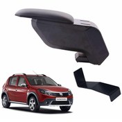 Resim 3 Tıkla Dacia Sandero Stepway 2008 Delmesiz Çelik Ayaklı Siyah Kolçak Kol Dayama 