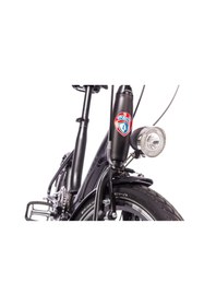 Resim ROG PONY CLASSIC 3 VİTESLİ KATLANABİLİR SİYAH ŞEHİR BİSİKLETİ 