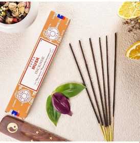Resim Satya Musk Misk Aromalı Masala Stick Tütsü 