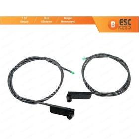 Resim Mercedes C Class W202 için Sunroof Tamir Halat Tel Set 2027800189 N11.9457 