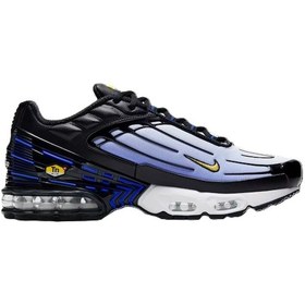 Resim Nike Air Max Plus 3 Unisex Sneaker Black Günlük Spor Ayakkabı Siyah Mavi Siyah - Mavi 