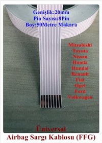 Resim Opel 8 Pin Airbag Sargı Kablosu 20 mm ( FFG ) 