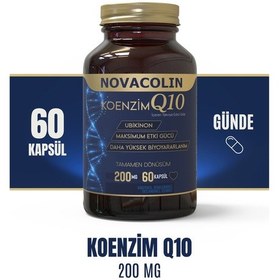 Resim Novacolin Koenzim Q10 60 Kapsül 