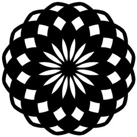 Resim Byr002 Çiçek Deseni Tip 15 20x20 Cm Efsngrck 