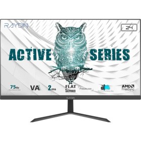 Resim Raydın Alısa 24" VA Panel Dokunmatik LCD Monitör 1920x1080 Full HD 2ms Tepki Süresi Siyah 