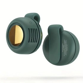 Resim Ultra Taşınabilir Kanatsız Kişisel Fan - Sessiz Çalışma, 3 Hız Ayarlı, USB Şarj Edilebilir Kamp, Seyahat ve Ofis İçin Asma Kancalı - Hafif Soğutucu Fan, Hızlı Şarj Lityum Bataryası ile - Açık Hava, Masaüstü, Boyun/Kalça Montajı için İdeal, Dayanıklı Plastik Gövde 