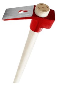 Resim Genel Markalar Keser Ahşap Saplı Dövme Keser 42.5 cm 