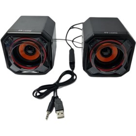Resim MagicVoice A8 1+1 Usb Mini Hoparlör 2x5watt 