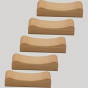 Resim 5 adet Premium Bambu Çatal Desteği - tek bir ürün, mutfak servisi araçları, çatallar için ahşap destekler, çatal yastıkları, Çin usulü tavuk kanatları için yeni ahşap tutucular. 