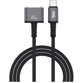 Resim Bix BXM3C 140 W Type-C To Magsafe 3 Apple Uyumlu MacBook Şarj Kablosu 