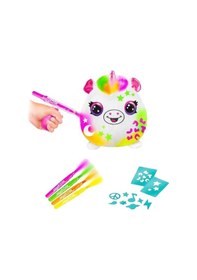 Resim Airbrush Peluş Neon Boyama Seti Beyaz 