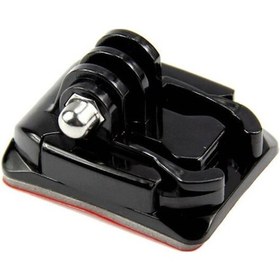 Resim Gopro Uyumlu Eğimli Oval Kask Bağlantı Aparatı 