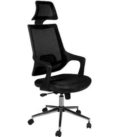 Resim Vinasa Siyah Fileli Müdür Koltuğu Siyah 