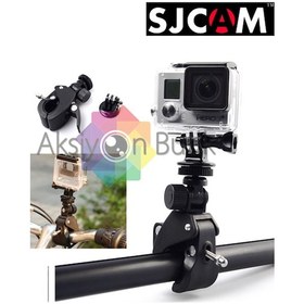 Resim Sjcam Sj4000 Sj5000 Zıpkın Motosiklet Bisiklet Gidon Aparatı 