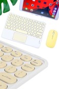 Resim shopwave Touchpad Tüm Cihazlara Uyumlu Bluetooth Klye Touchpad Slim Kablosuz Wifi Q Klye 