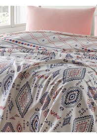 Resim Loyal Home Çift Kişilik 4 Parça Pike Takımı 200x240 Cm Pudra 