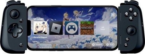 Resim Razer Kishi V2 for iPhone - Mobil Oyun Kumandası (Geri Çekilebilir Köprülü Evrensel Fit, Streaming PC ve Konsol Oyunları, Ergonomik Tasarım, Razer Nexus Uygulaması ile Güçlendirilmiştir) 