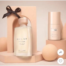 Resim Oriflame Eclat Femme Weekend Edt Kadın Parfümü ve Anti-perspirant Roll-On Deodorantı 