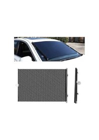 Resim Novahub 2 Adet Vantuzlu Araba Gölge Perde, 40x125cm Siyah Mesh, Pencere Teleskopik Stor Diğer 