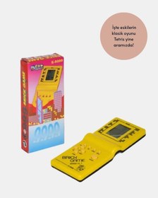 Resim Ceylan Adam Retro Tetris El Aterisi Pil İle Çalışan Taşınabilir Mini Oyun Konsolu 