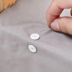 Resim Yorgan Kılıfı ve Çarşaf Tutucu Sabitleyici Düğme Kiti 