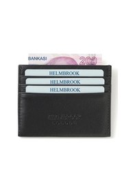 Resim Helmbrook London Barry Erkek Gri Deri Özel Tasarım Çok Bölmeli Rfid Korumalı Kartlık Gri 