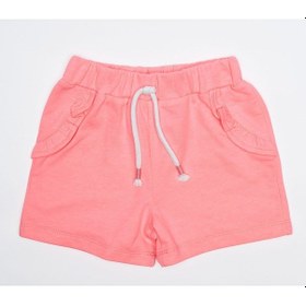 Resim Serbend Sbk-1108 Serbend Kiz Bebek Şort Neon Pembe 