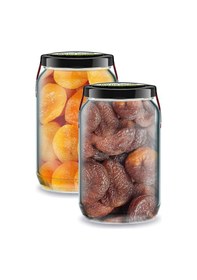 Resim Jumbo Gün Kurusu Kayısı + Jumbo Sarı Kayısı Bi Kavanoz 660 Cc'lik Cam Kavanozlarda Y. Mahsül Kayısı Diğer 