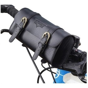 Resim Novahub B-soul Bisiklet Elektrikli Scooter Sürme Retro Ön Kafa Çantası Siyah Siyah Siyah 