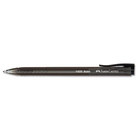 Resim Faber Castell 1425 Auto Tükenmez Kalem 1.0 mm - Siyah 