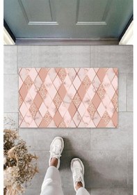 Resim Dijital Baskı Pudra Baklava Dilimi Kapı Paspası K-3081 