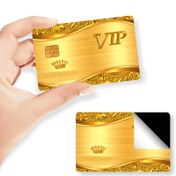 Resim 4 Benzersiz Tasarımlı Süper Lüks Altın VIP Kartı, Dayanıklı ve Çiziklere Dayanıklı Gizlilik Etiketleri, PVC Malzeme, Kredi Kartları, Taşıma Kartları, Debit Kartları, Anahtarlar ve Diğer Kullanımlar İçin Uygun, Kart Kapakları, Banka Kartlarını Korur, Parti Hediyeleri ve Tatil Hediyeleri İçin Uygun 