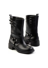 Resim Siyah Kadın Bot & Bootie K02156203209 Siyah 