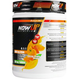 Resim NOWUP NUTRİTİON Bcaa 4:1:1 Muscle Effect Amino Asit Narenciye Meyveleri Aromalı 360g 