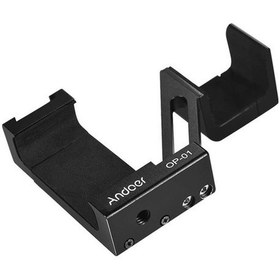 Resim Pazly Profesyonel Osmo Pocket Standı - Mikrofon & Led Işık Desteği Alüminyum Stand 