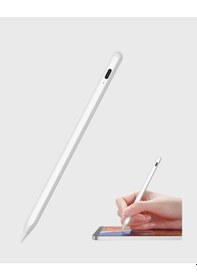 Resim Mey İthalat Akıllı Dokunmatik Kalem Type-c Şarjlı, Manyetik, Apple Uyumlu Pencil Alternatifi Stylus Pen 