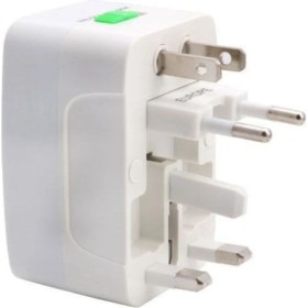 Resim Epazzar Fiş Çevrici Adaptör Avrupa Amarika Ingiliz Priz Dönüştürücü Adaptor 