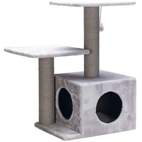 Resim Beeztees Kedi Tırmalama, Gri, 45x34x70cm 