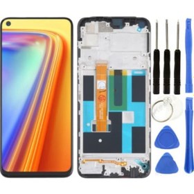 Resim Realme 7 Uyumlu Hk Lcd Ekran Dokunmatik + Tamir Seti 