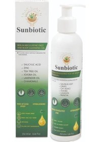 Resim Sunbiotic Hipoalerjenik Sebum Yüz ve Vücut Yıkama Jeli 250 ML 
