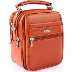 Resim Grande 4598 Erkek Deri El Çantası Taba 