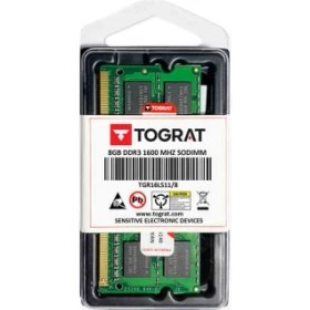 Resim Tograt 8GB DDR3L 1600 MHz Notebook Ram Bellek - TGR16LS11/8 
