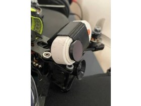 Resim Akaslan Plastik Quadmula Siren F3 F35 Caddx Fıstık INSTA360 Go2 Ps3 Sabit Montajlı 