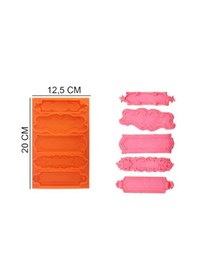 Resim Çerçeve Silikon Kalıp 5li 