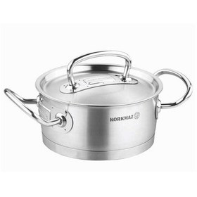 Resim Korkmaz Proline 16 CM Satin Kısa Tencere A1168 
