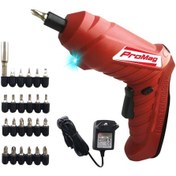 Resim Li-On Akülü Vidalama + 24 Parça Aksesuar + LED - Şarjlı Tornavid 