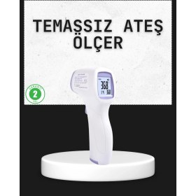 Resim KSB Store Temassız Termometre Hızlı Ölçüm Güvenli Dijital Ateş Ölçer - Lisinya 
