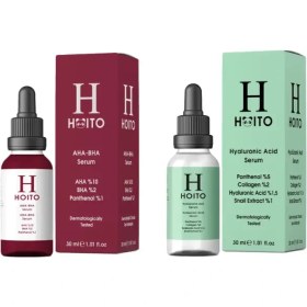Resim Hoito AHA BHA ve Hyaluronik Asit Bakım Seti 2'li 
